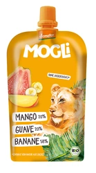 Banán - guava - mangó gyümölcspüré hozzáadott cukor nélkül Demeter BIO 120 g - Mogli