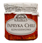 Gluténmentes savanyított chili paprika, 180 g (90 g) – Krokus