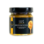 100% őszibarack lekvár lenmaggal 200 g – Foods By Ann