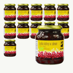 KÉSZLET 12 x Vörösbab sós lében üvegben BIO 360 g (240 g)