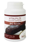 Reishi gomba (lakkfű) bio (620 mg) étrend-kiegészítő 100 kapszula - Pilze Wohlrab