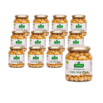 KÉSZLET 12 x Csicseriborsó sós lében BIO 350 g - Ekowital