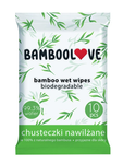 Bambusz nedves törlőkendő 10 db. - Bamboolove