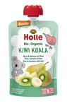 Holle Demeter BIO Tasakos püré Kiwi koala (körte - banán - kiwi), hozzáadott cukor nélkül, 8 hónapos kortól, 100 g