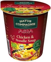 Ázsiai csirke- és tésztaleves egy csészében BIO 55 g