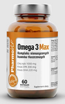 Omega 3 Max gluténmentes étrend-kiegészítő 60 kapszula - Pharmovit (Clean Label)