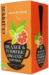 Kurkuma és narancshéj tea BIO (20 x 2 g) 40 g - Clipper