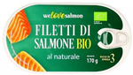 Bio Lazacfilé natúr lében 170 g/100 g – We Love Salmon