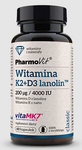K2 + D3 vitamin gluténmentes étrend-kiegészítő 60 kapszula - Pharmovit (Classic)