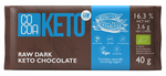 Bio keto csokoládé MCT olajjal, hozzáadott cukor nélkül 40 g – Cocoa