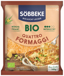 Négy reszelt sajt keveréke bio 140 g - Sobbeke