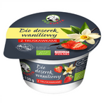 Vaníliás desszert eperrel bio 130 g - EKO LUKTA