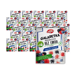 KÉSZLET 30 x Cukormentes erdei gyümölcsök zselé (átlátszó) Celiko, 14 g